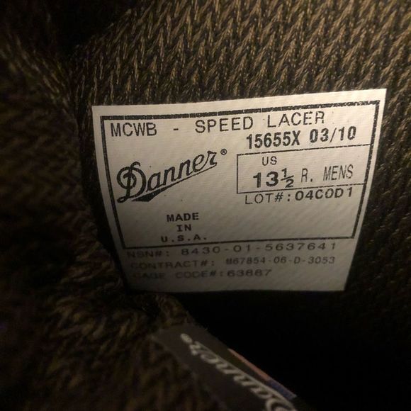 Danner Speedlacer steel toe boot